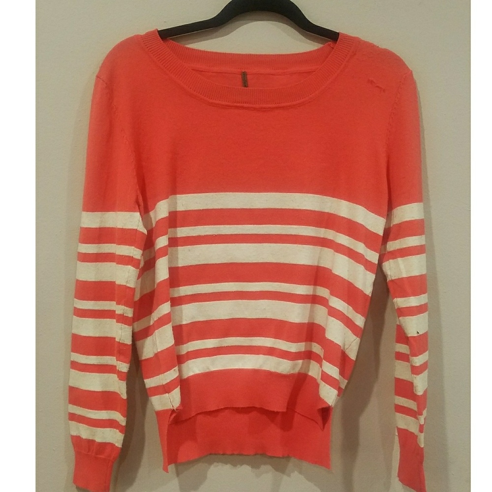 Orange sweater